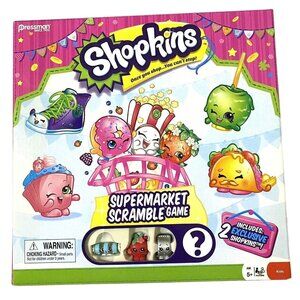 Pressman Shopkins Supermarket Scramble Game Preschool Shopping 2015